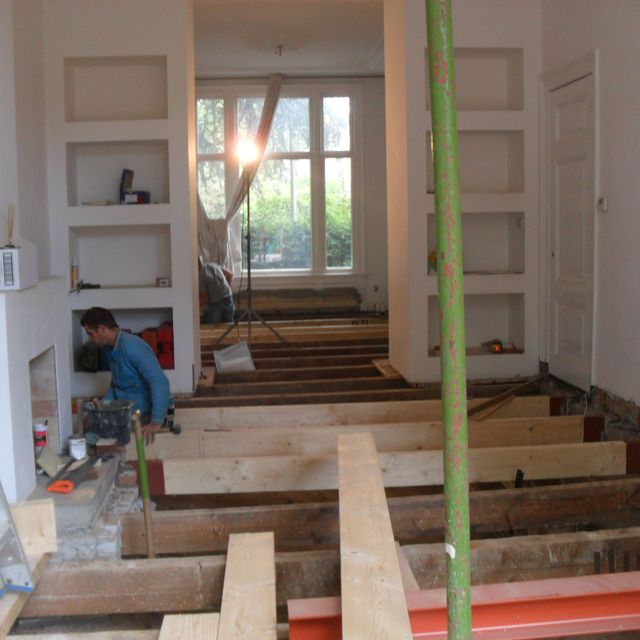 Verbouwing woning